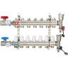 Коллектор регулируемый с запорными клапанами GAPPO G425,7 7-вых.x1